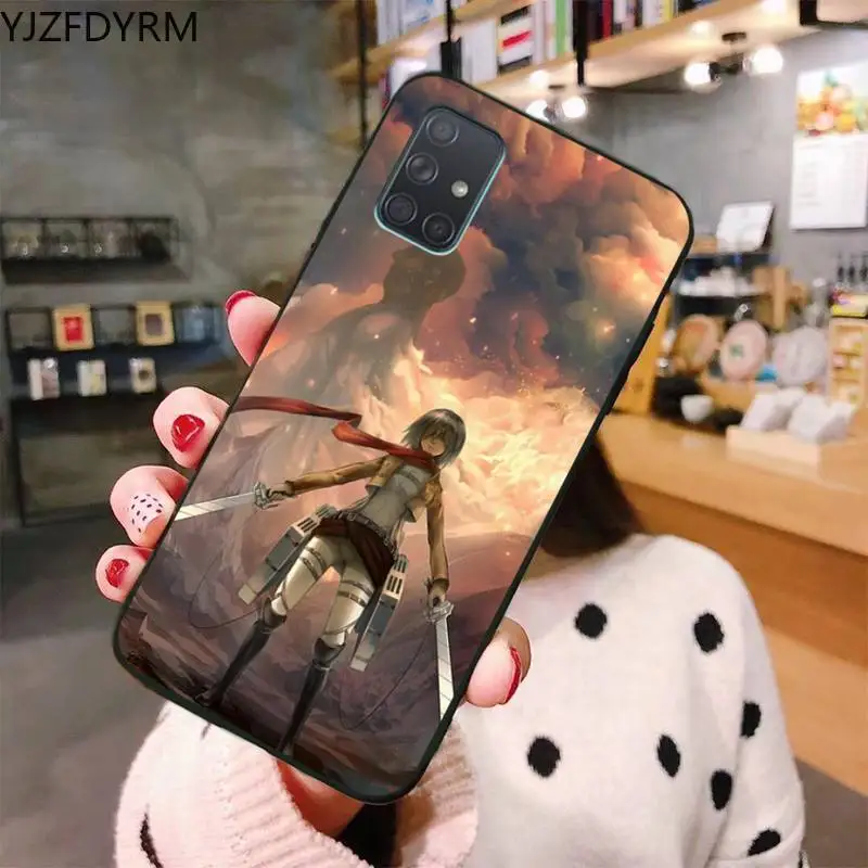 

Anime Japanese attack on Titan Phone Case For Samsung Galaxy A21S A01 A11 A31 A81 A10 A20E A30 A40 A50 A70 A80 A71 A51
