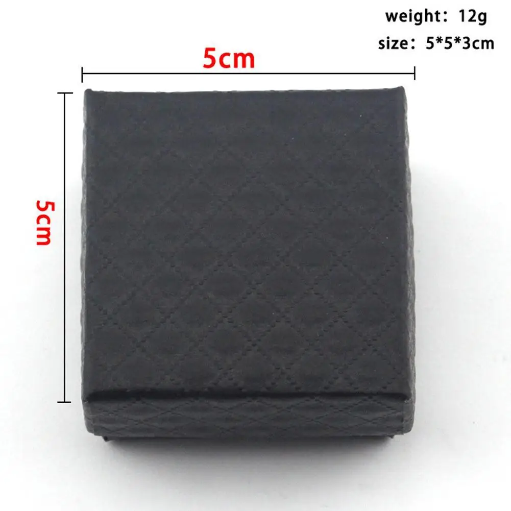 1 шт. картонная коробка из крафт бумаги большая подарочная черная белая