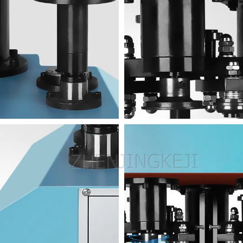 

220V/110V Dual Motors Automatic Sealing Machine Commercial Electric Seal Equipment Paper Can PET Plastic Metal Tinplate Tank