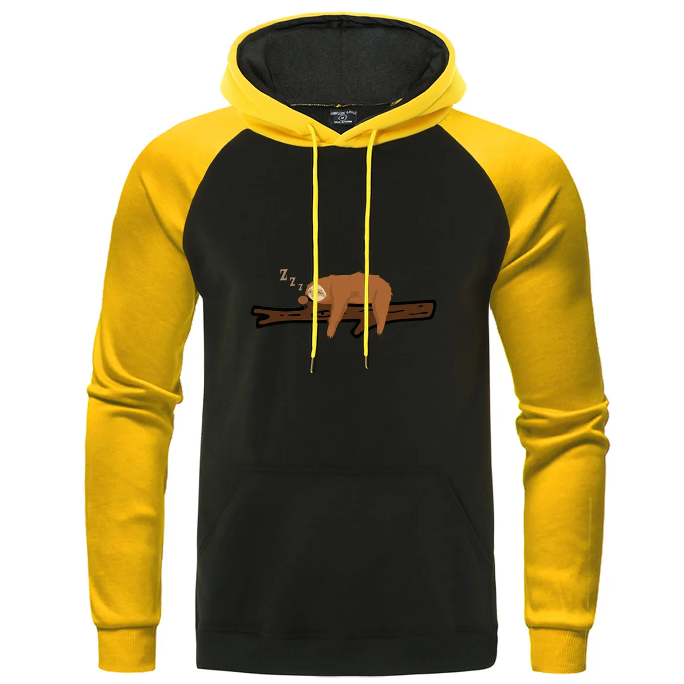 Nope not today ленивый Реглан Толстовка с капюшоном пуловер рисунком фоловоры мужские