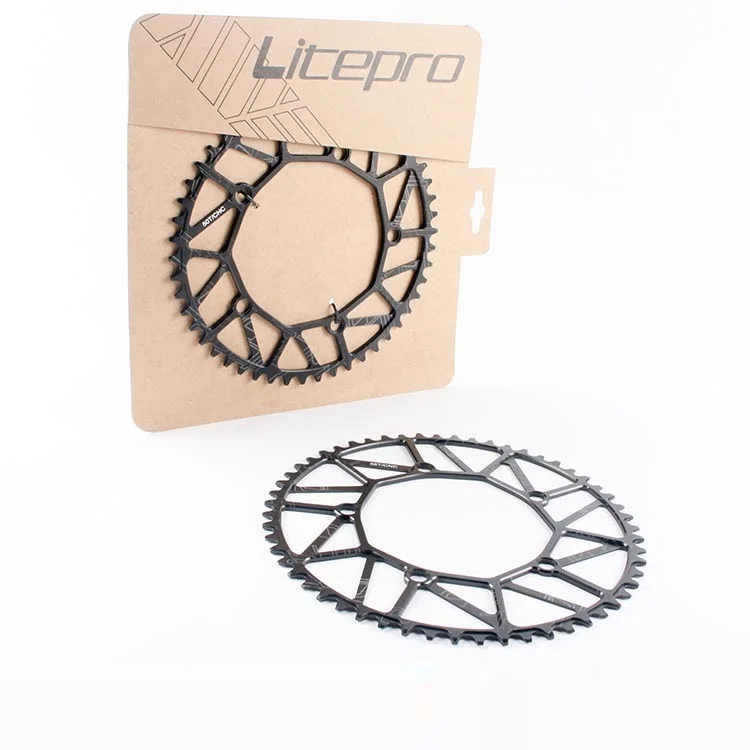 Litepro 130 BCD 48T 50T 52T 54T 56T 58T цепное кольцо 8 9 10 скоростной полый сплав однодисковый
