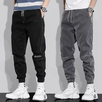 2021 brand spring summer mens jeans harem denim high quality cargo pants jogger goth hip hop trousers male casual jeans s 4xl