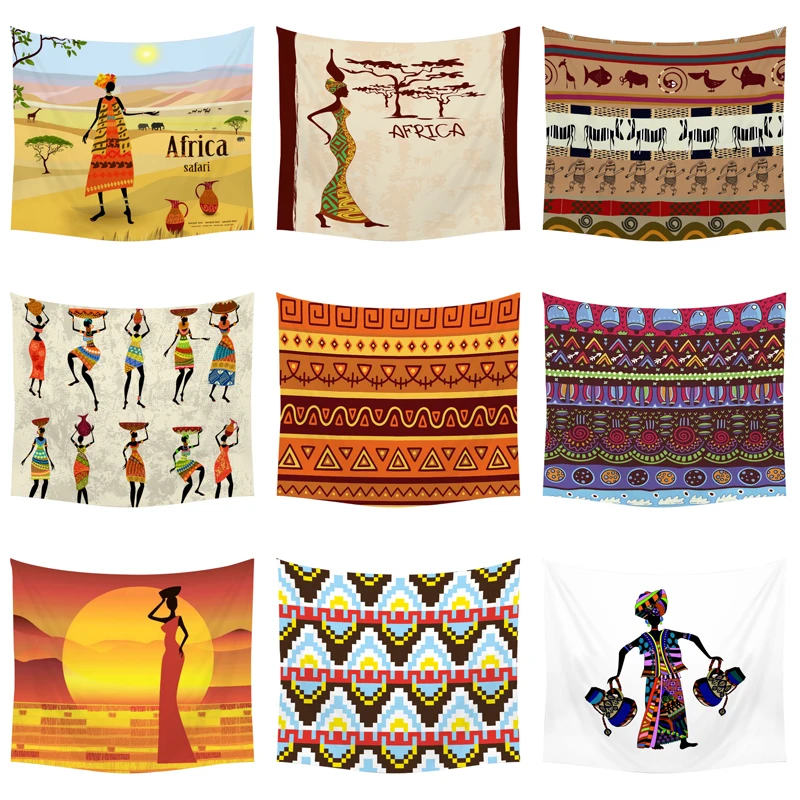 Гобелен в стиле Таро покрывало для спальни гостиной богемный скандинавский