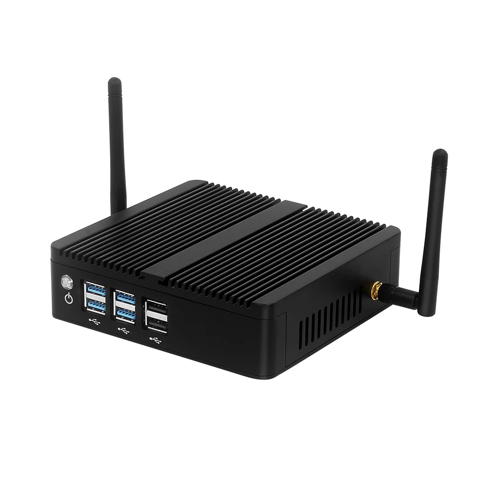 Mini PC HTPC Intel Core i7 4500U 8GB DDR3L RAM 128GB SSD Windows 10 Linux 300M Wi-Fi HDMI VGA Gigabit Ethernet Fanless NUC