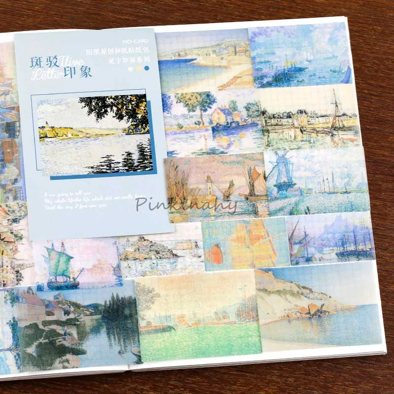 40 xвинтажных английских поэзий букв junkжурнал декоративные записываемые наклейки