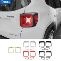 mopai abs car rear tail light lamp decoration cover trim stickers for jeep renegade 2015 2016 exterior accessories car styling