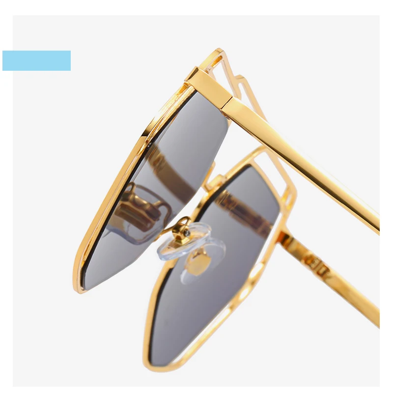 Metal Hexagon Sunglasses Fashion Style Eyewear Candy Colors Sun Glasses Driving Shopping Lunette De Soleil Retro Shades | Аксессуары для