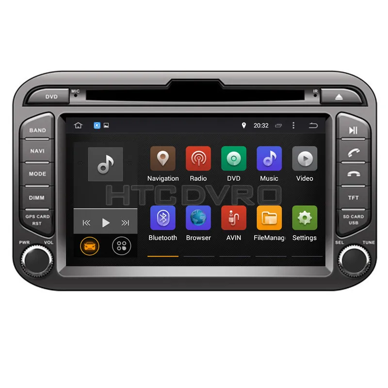 YMODVHT 7 дюймов 4G Восьмиядерный Android 9 0 1 автомобильный dvd плеер для Kia Picanto Morning 2011 GPS