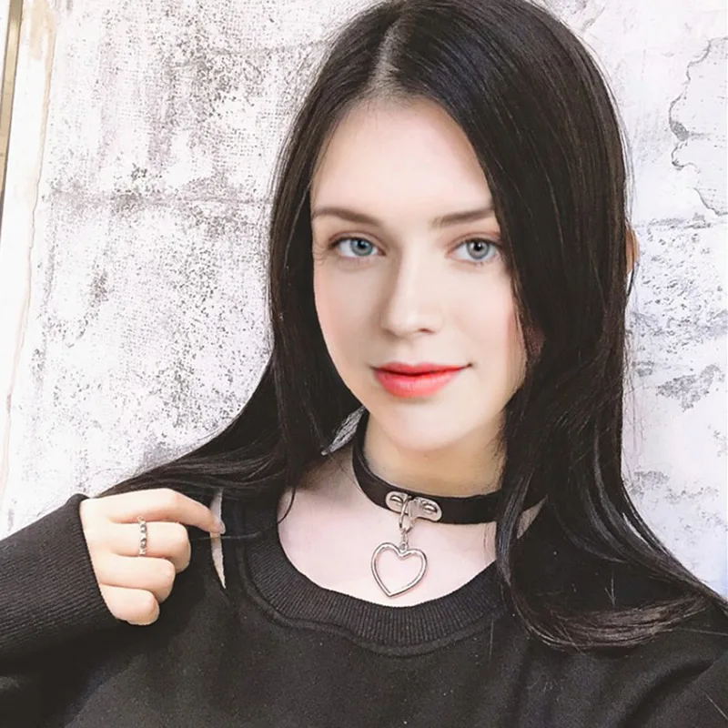 Уникальный чокер популярное ожерелье с кулоном в виде сердца сексуальный