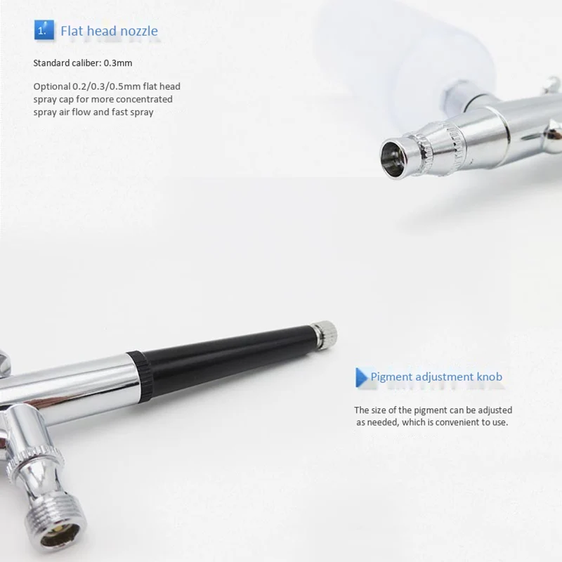 Airbrush Gravity Feed Double Action Cake Tattoo Pistola Nail Tool 20Cc 40Cc | Инструменты