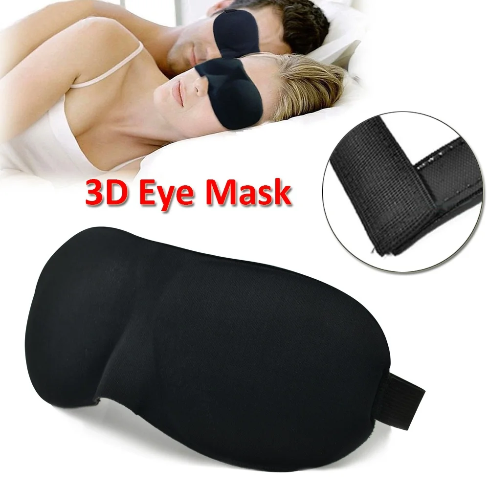 3D маска для сна крышка повязка на глаза Защитная Путешествия Отдых