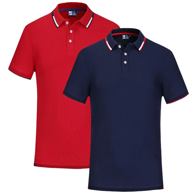 Рубашка поло Мужская/женская с коротким рукавом повседневная сорочка дышащая