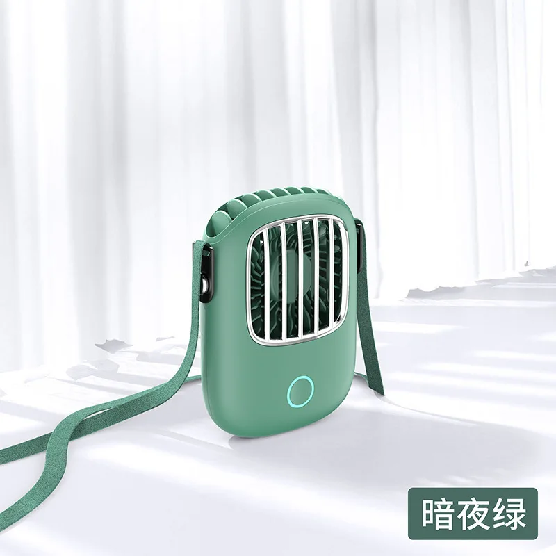 

Портативный мини-вентилятор на шнурке с Usb-портом для зарядки