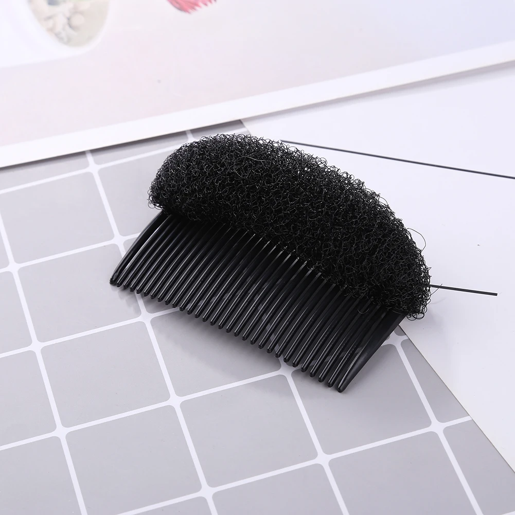 

Forehead Hair Volume Fluffy Puff Sponge Pad Clip Comb Insert Tool Base DIY Styling Princess Styling Increased Hair Sponge Pad