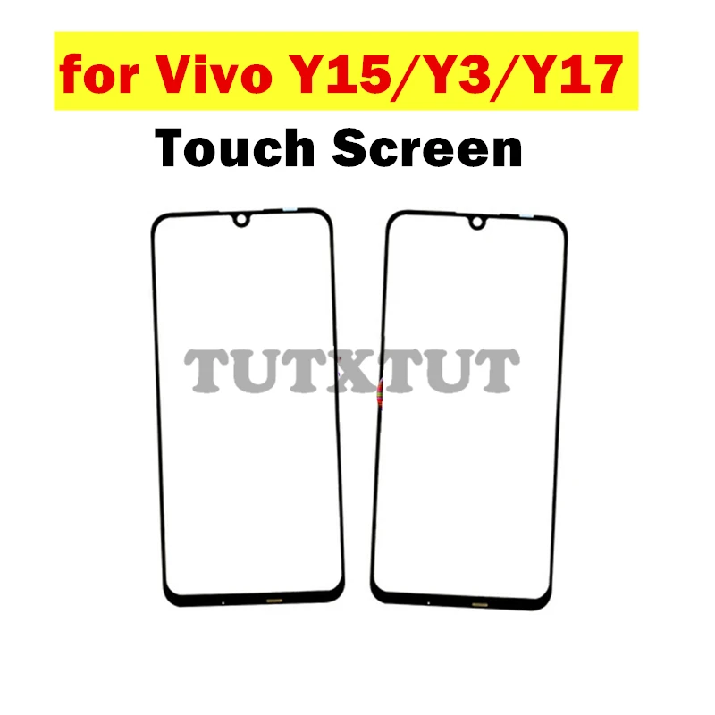 ДЛЯ Vivo Y15/ Y3 сенсорный экран стеклянная Сенсорная панель передняя дигитайзер
