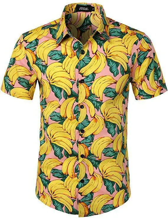 Гавайская пляжная Мужская рубашка 5 стилей с цветочным принтом Женская