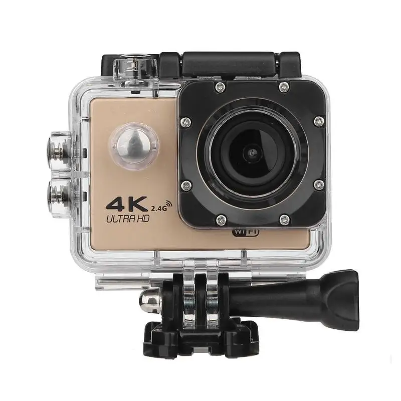 

New 2021 F60R 4K WIFI Remote Action Camera 1080P HD 16MP 170 Degree Wide Angle 30m Waterproof SportsCamera for GOPROa 2in Screen