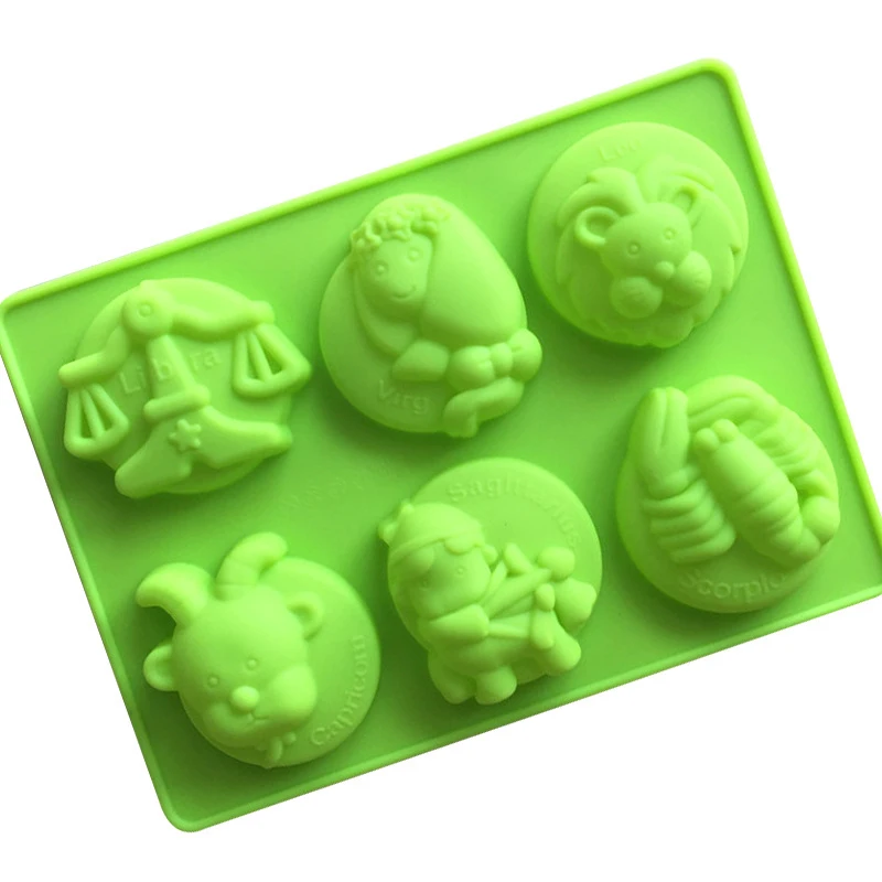 Силиконовая форма для ручной работы с милыми созвездиями зодиака шоколада