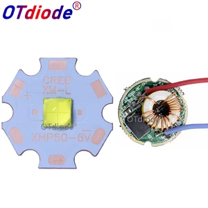 Cree XHP50.2 Gen2 6V Cool White Neutral White Warm White High Power LED Emitter + 22mm 1 Mode or 3 Modes or 5 Modes Driver