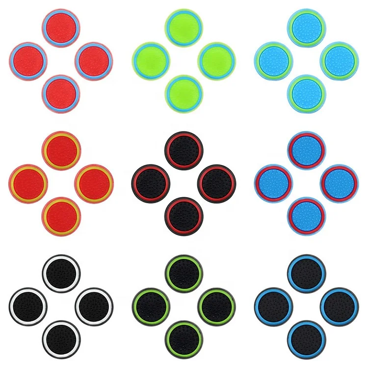 

Silicone Thumbstick Thumb Stick Grip Cover For Sony Playstation 4 PS4 Slim Pro