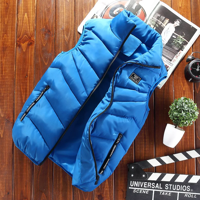 High Quality Fashion New Vest Autumn Winter Outwear Casual Ultralight Duck Down Sleeveless Jacket Windproof Warm Waistcoat New