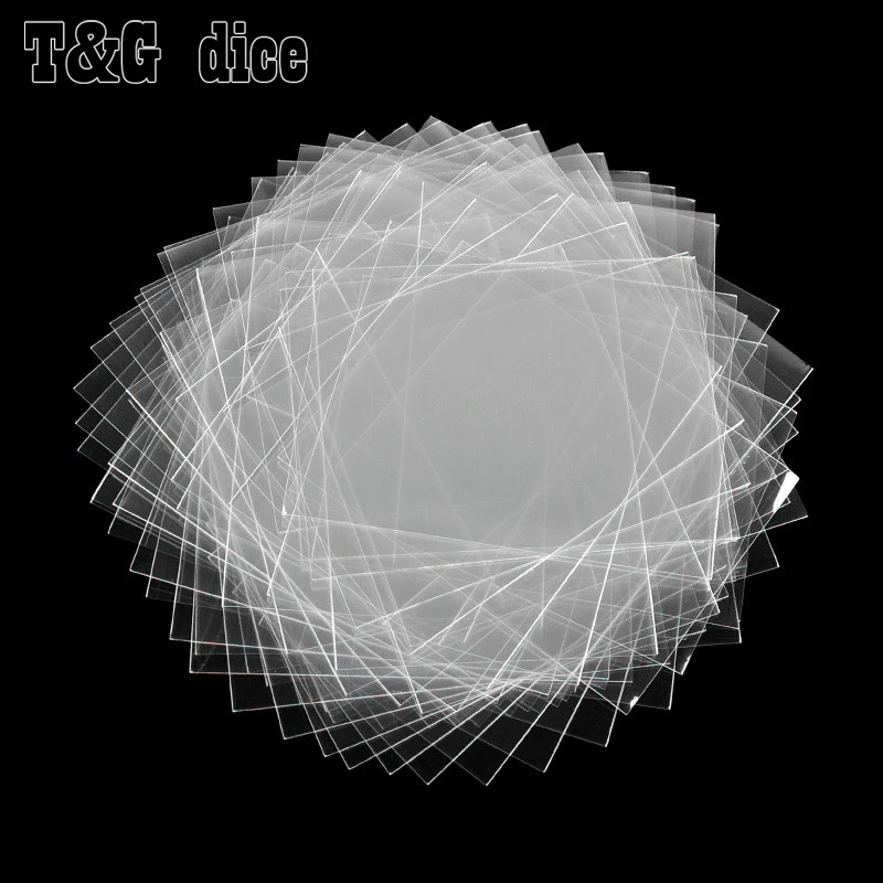 100 шт. прозрачные защитные чехлы для карт 66 х90 мм|Настольные игры| |