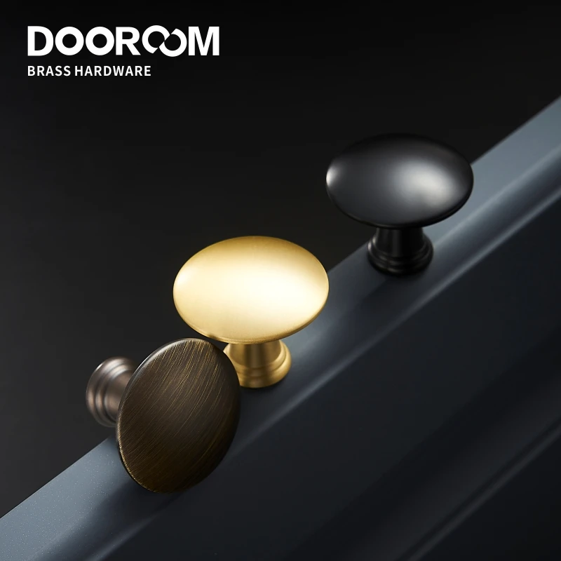 Латунные мебельные ручки Dooroom свежие простые скандинавские американские для