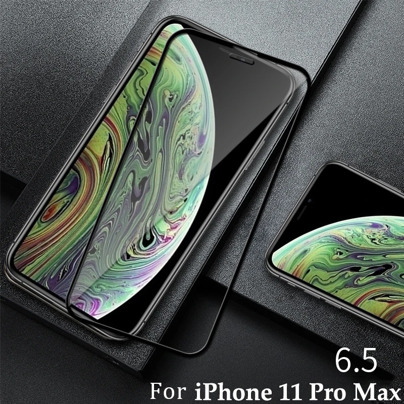 Защитное стекло для iphone закаленное 11 pro max 6 6s 7 8 plus|Бамперы| |