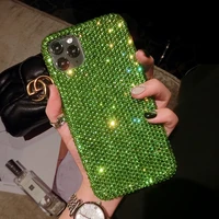 luxury creative glitter crystal full diamond for apple iphone 11 12 13 pro max case mini x xs xr 7 8 plus se 2020 fashion cover