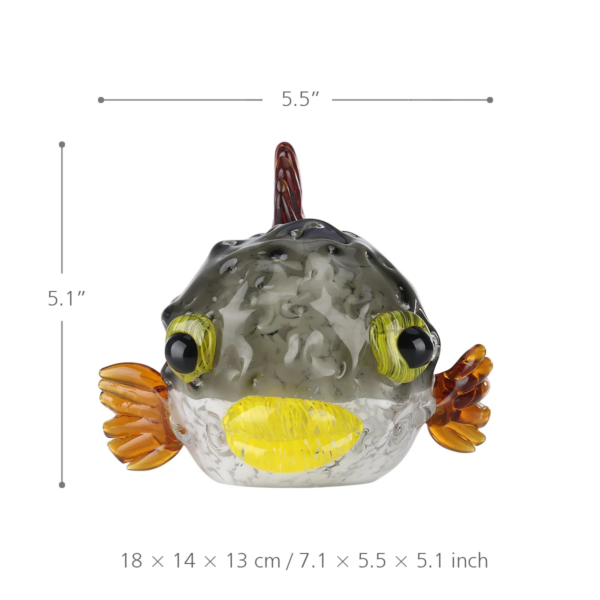 Миниатюрные фигурки животных из дутого стекла коллекционное художественное