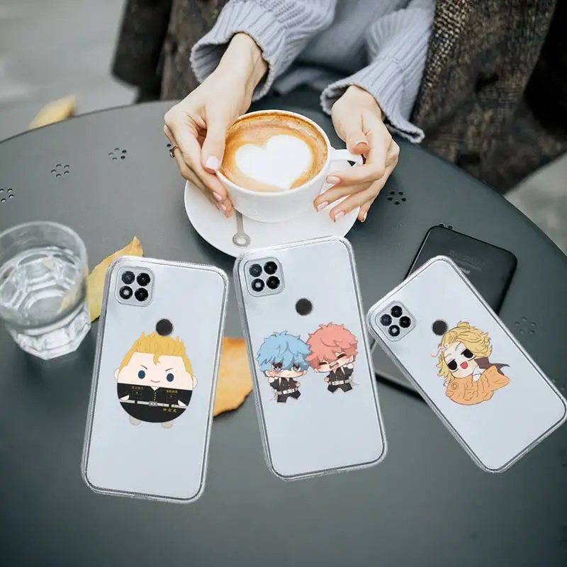 

Tokyo Revengers Cartoon funny Phone Case Transparent for Xiaomi redmi note 8 9 10 11 t lite pro ultra mix 4 K40