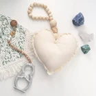 Подвесное украшение в скандинавском стиле из хлопка в форме Луны и звезды для детской комнаты