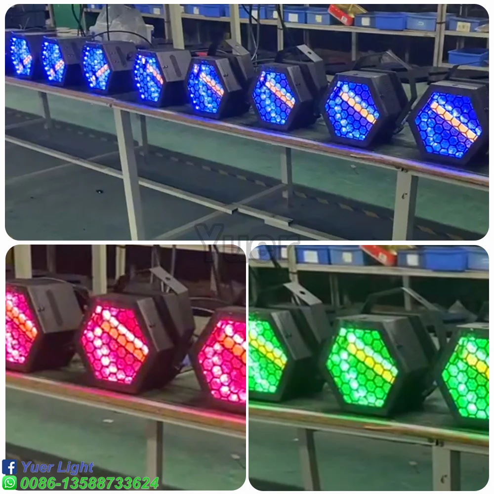 Диско светодиодный RGBW мини-вспышка для сцены DJ Янтарный окрашенный стробоскоп