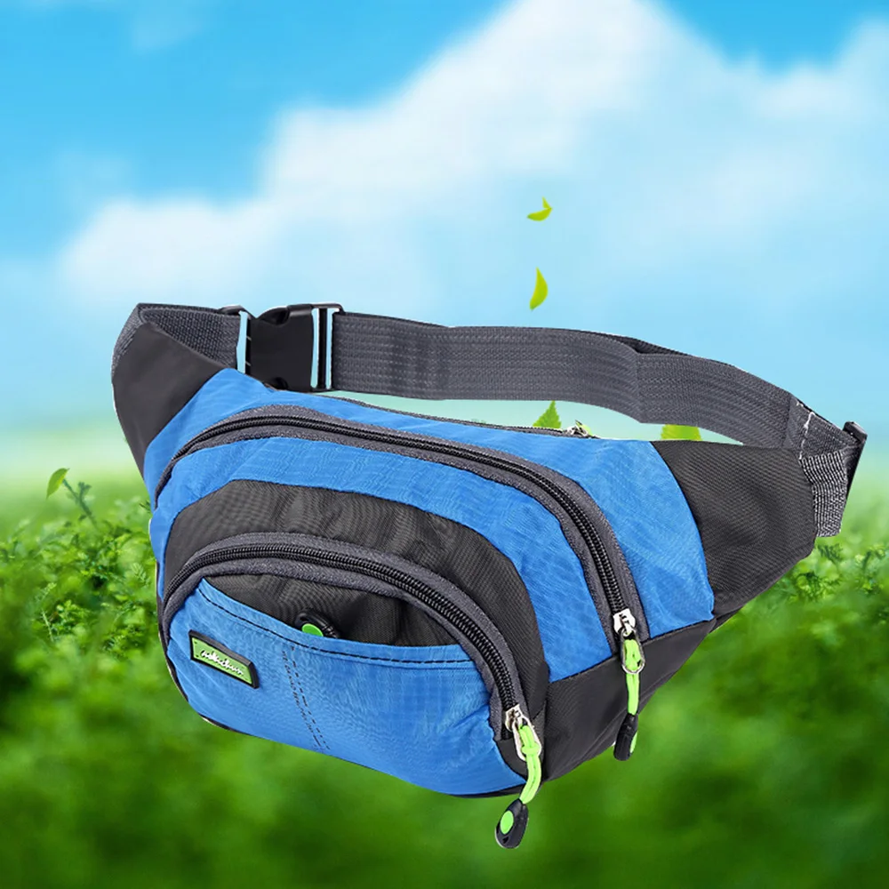 

Sport Waist Bag Large Capacity Waterproof for Men and Women Fanny Pack for Outdoor Ridding Hiking Carrying phone Gym Bag Sports