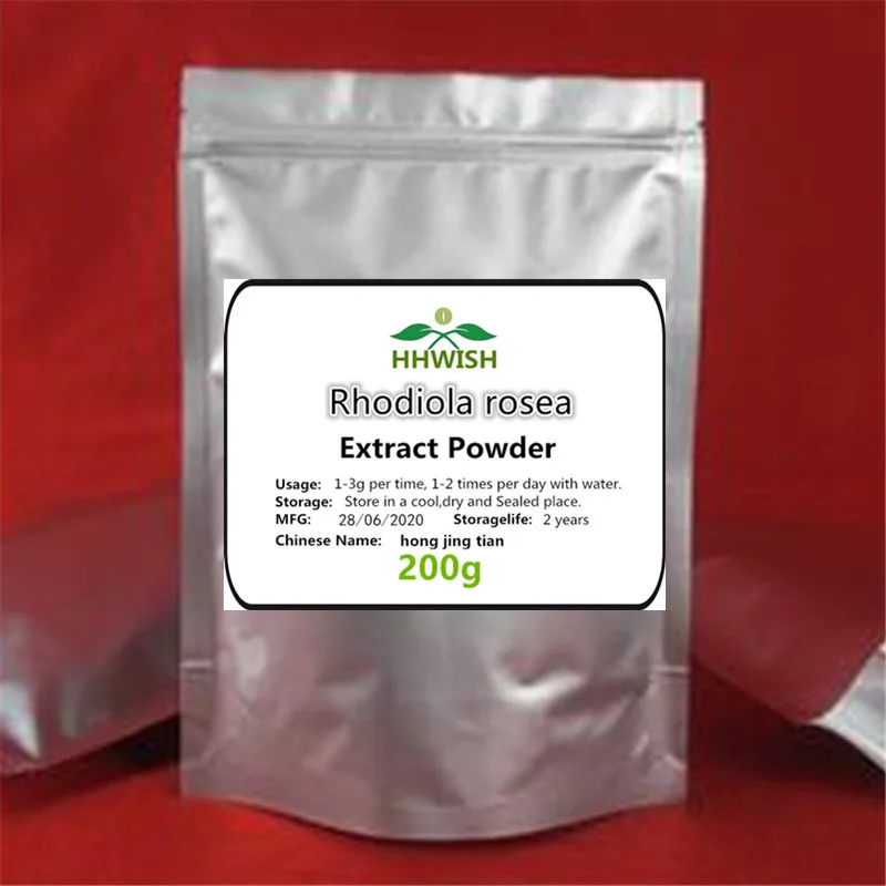 

50g-1000g 100% Natural High Quality Rhodiola Root Extract Powder,Rhodiola Rosea Extract ,Hong Jing Tian,Free Shipping