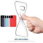 Чехол для Samsung galaxy S7 edge A81 A91 A70 A50 A40 A20 A21 A10S S11 S10e S9 S8 Plus, прозрачный мягкий силиконовый чехол