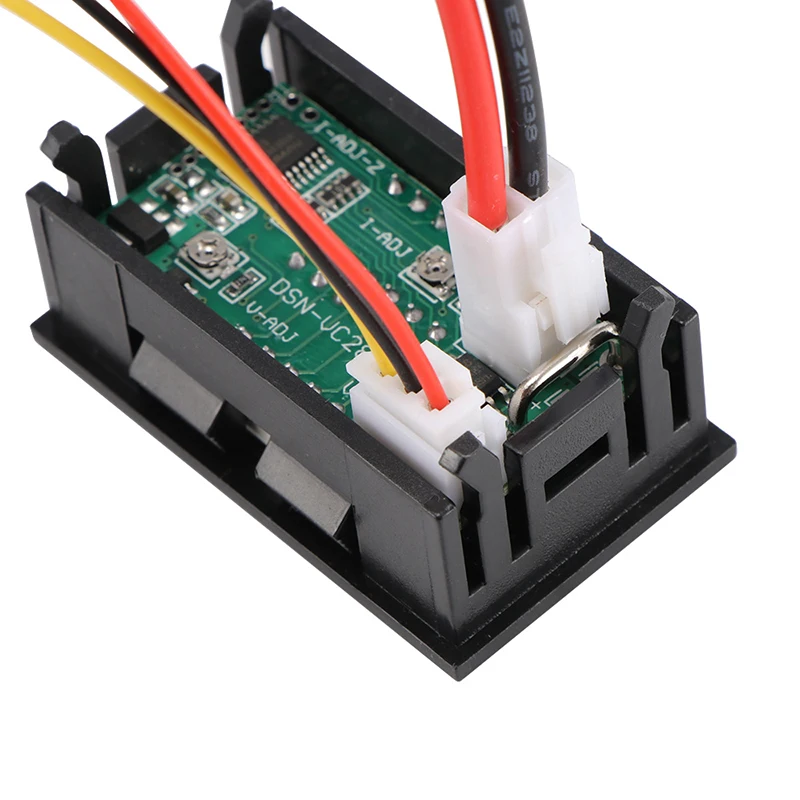 Цифровой мини-Вольтметр Амперметр постоянного тока 100 в 10 А Панель Ампер Вольт