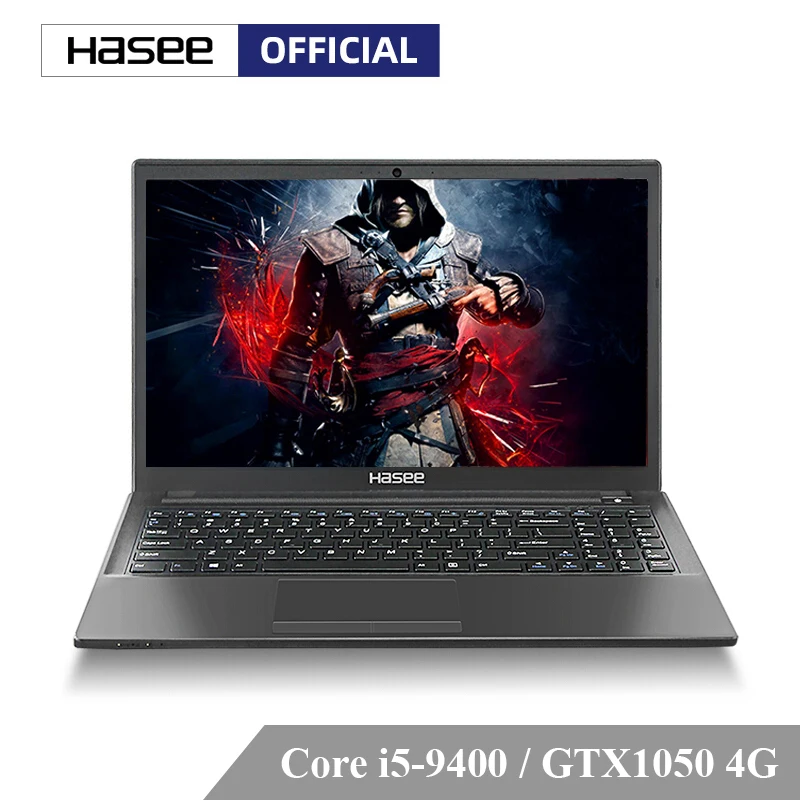 Ноутбук Hasee K670 Intel G5420/I5 9400 GTX1050 15 6 дюймов IPS экран Портативный игровой
