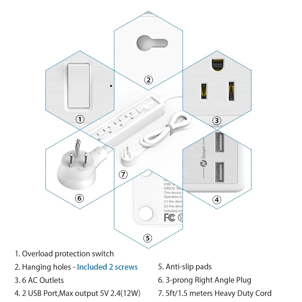 NTON универсальная силовая полоса США вилка УДЛИНИТЕЛЬ шнур выход для защиты от