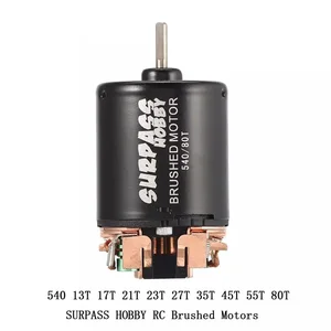 540 13T 17T 21T 23T 27T 35T 45T 55T 80T 540 мотор cepillado для автомобилей радиоуправления эскалацией todoland 110
