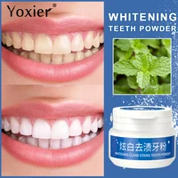 teeth whitening powder white yellow teeth remove stains brighten tooth oral hygiene care teeth cleaning natural pearl toothpaste