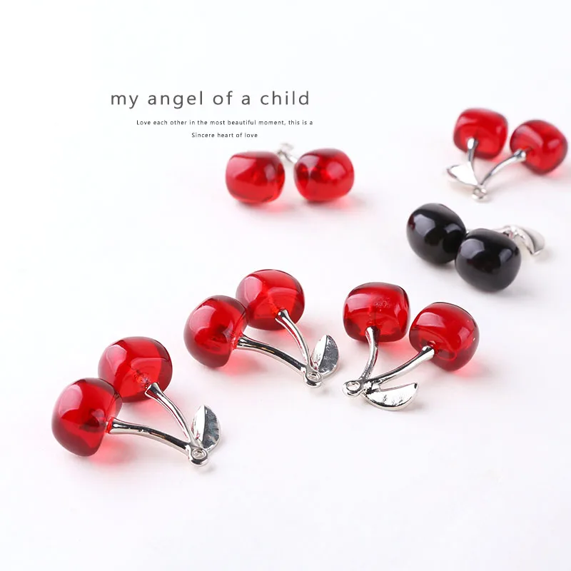 

20 шт./лот украшения из полимерных бусин в форме Вишни из мультфильма плавающие медальоны из сплава diy ювелирные изделия серьги/аксессуары дл...