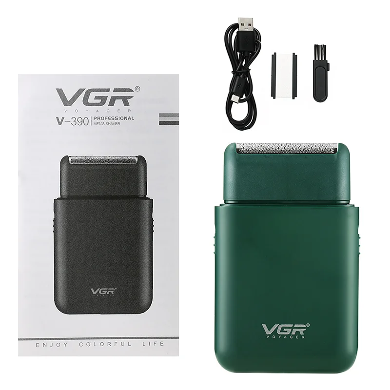 

Vgr Electric Shaver For Men Electric Razor Portable Waterproof Reciprocating Beard Trimmer Shaving Machine 2021New Pattern V390