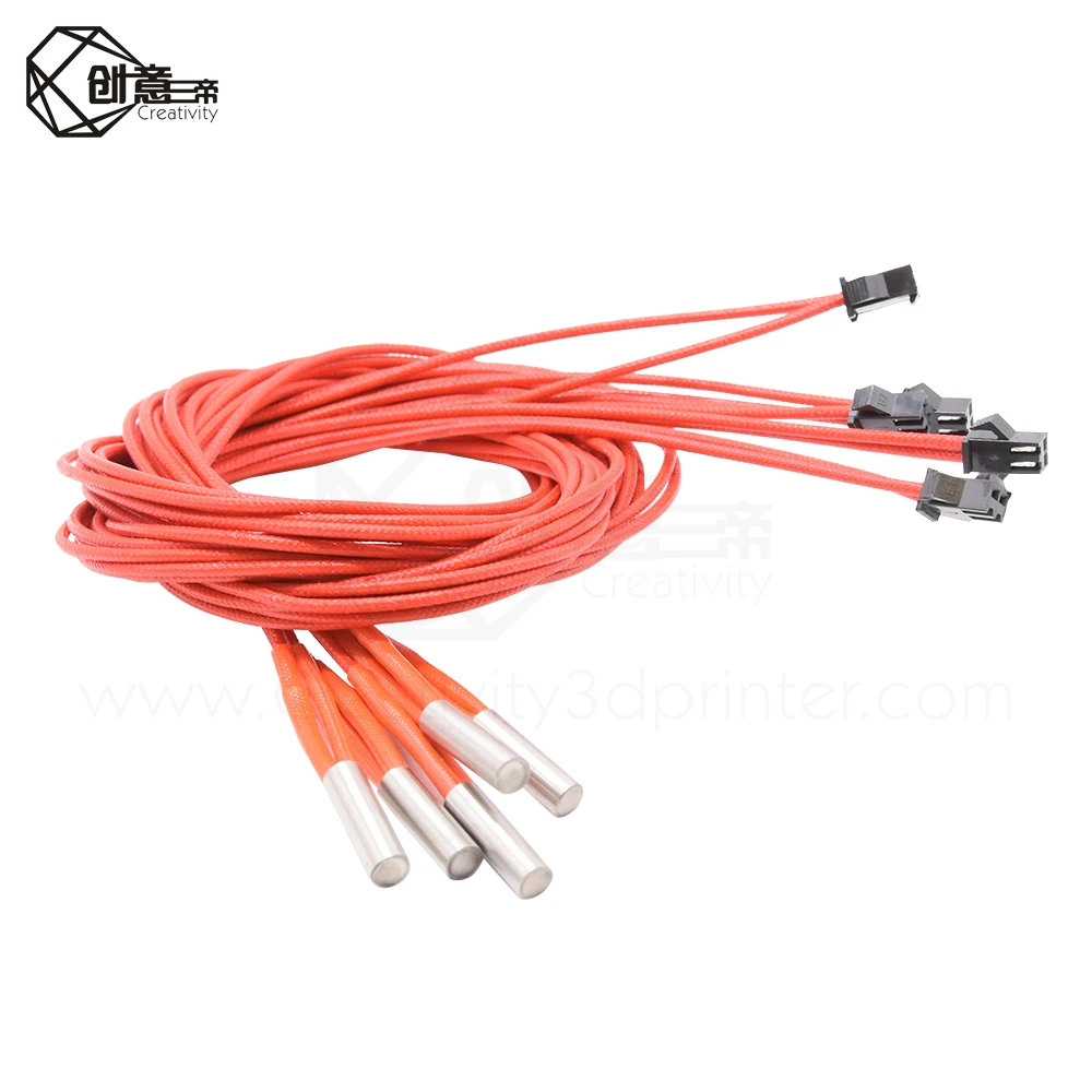 3D принтер Makerb / Reprap Mendel нагревательная трубка 1 м 24 в 40 Вт простая замена HotEnd J