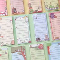 80sheets cartoon folding memo pads cute n times sticky notes message writing pad note pad index paper bookmarks material escolar