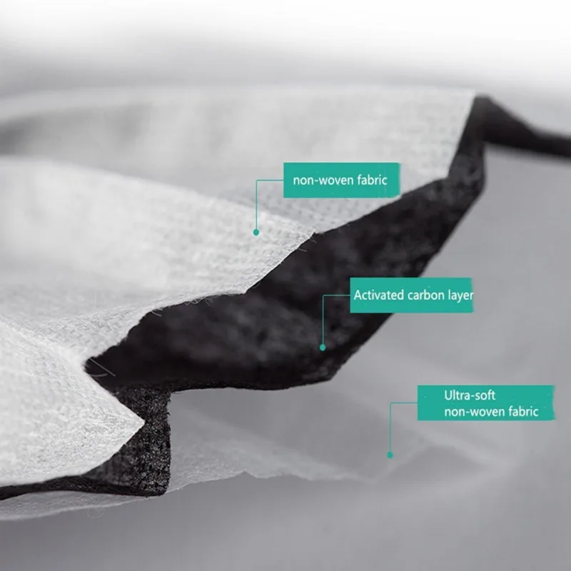 50 ШТ. Черные Одноразовые Маски для Лица Унисекс Защищают Рот и Нос на Улице "Вы Слишком Близко" Masque Mascarilla on.