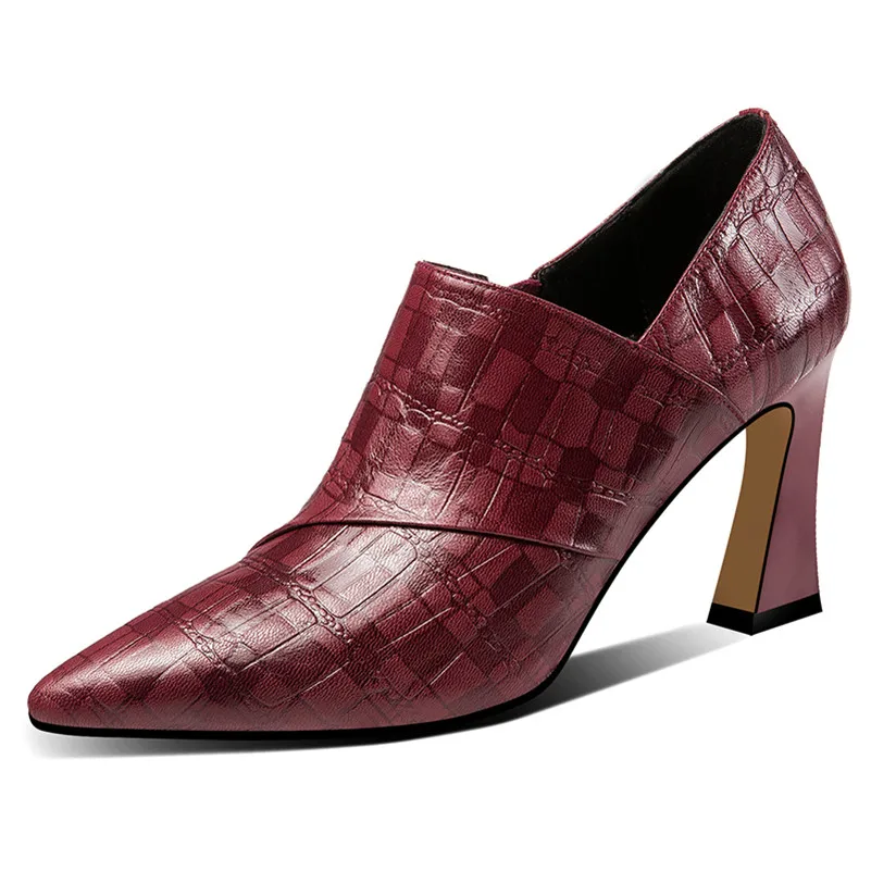 

Dilalula 2021 сезон: весна-лето из натуральной кожи высшего качества; Классические женские туфли-лодочки на высоком каблуке; Застежка-молния вече...