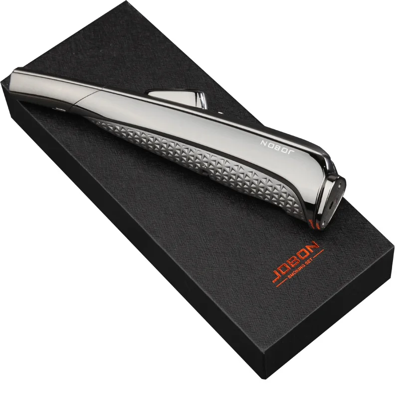 Необычная Бутановая струйная зажигалка с синим пламенем ветрозащитный