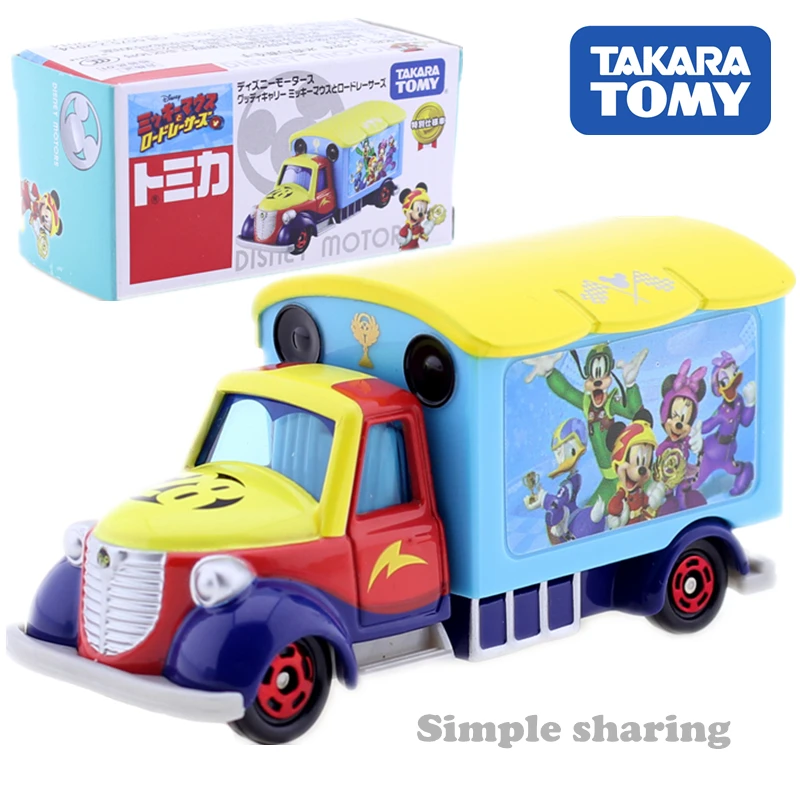 Серия TOMICA Disney Motors Микки и Минни серия фильмов ТВ японская модель Такара Томи