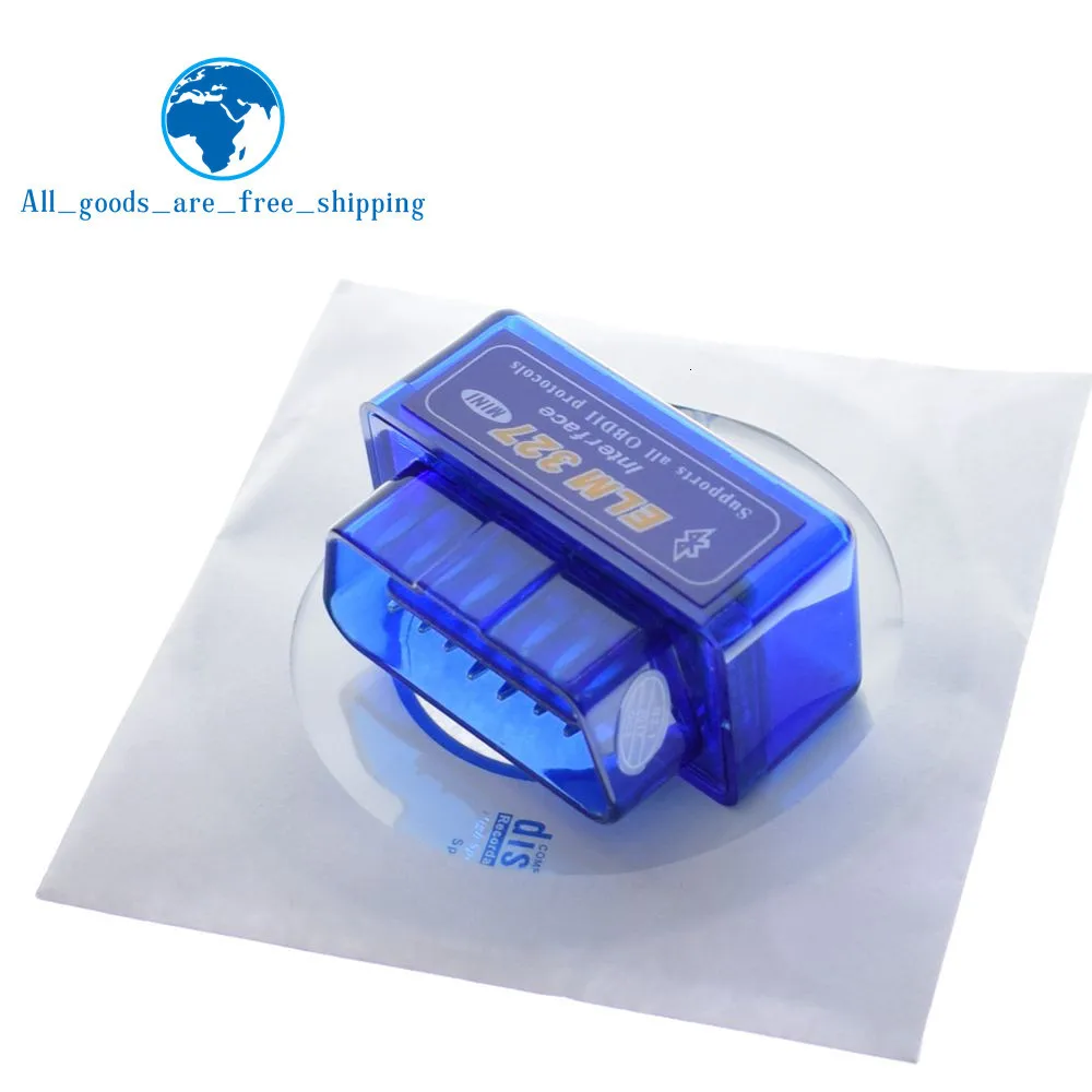 TZT Универсальный OBD V1.5 ELM327OBD2 Bluetooth Автосканер OBDII 2 Автомобильный ELM 327 Тестер диагностический инструмент для Android Windows Symbian